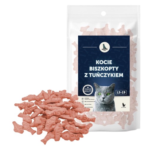 PRZYSMAK DLA KOTA KOCIE BISZKOPTY Z TUŃCZYKIEM 40G MASTER DOG