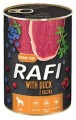 RAFI dla psa KACZKA Z BORÓWKĄ 400G X 24 PAKIET 2