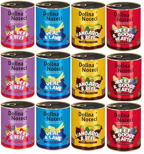 SUPERFOOD Dolina Noteci MIX SMAKÓW 12x 800g