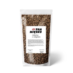 PAN MIĘSKO CIELĘCINA Z INDYKIEM KARMA DLA PSA 3KG