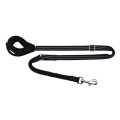 Smycz do biegania joggingu Z AMORTYZACJĄ 0,9-1,3m czarna TRIXIE 1