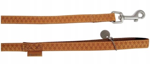 SMYCZ DLA PSA KLASYCZNA DLA DUŻEGO PSA 1,2M BEŻOWA XL ZOLUX MCLEATHER