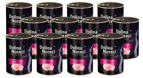 DOLINA NOTECI PREMIUM KOT JUNIOR INDYK 400G x12