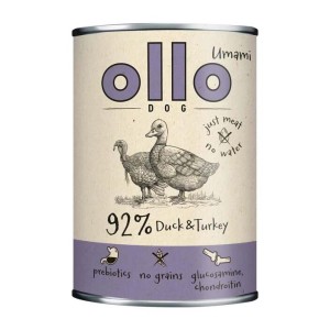 OLLO UMAMI KACZKA I INDYK 400G MOKRA KARMA DLA PSA