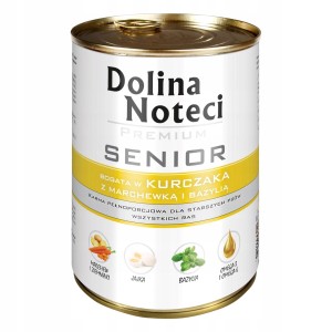 Dolina Noteci PREMIUM Senior Kurczak marchew 400g