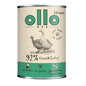 OLLO PURE GĘŚ I INDYK 400G KARMA MOKRA DLA PSA