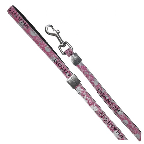 ZOLUX SMYCZ dla psa odblaskowa różowa 120cm