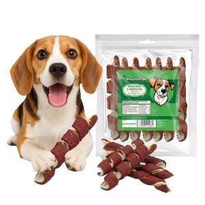 SPRĘŻYNKA Z JAGNIĘCINĄ PRZYSMAK DLA PSA GRYZAK 500G + 10% GRATIS