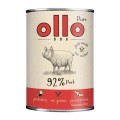 OLLO PURE WIEPRZOWINA PORK 400G KARMA MOKRA DLA PSÓW Z ALERGIĄ MONOBIAŁKOWA 1