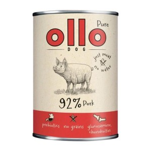 OLLO PURE WIEPRZOWINA PORK 400G KARMA MOKRA DLA PSÓW Z ALERGIĄ MONOBIAŁKOWA