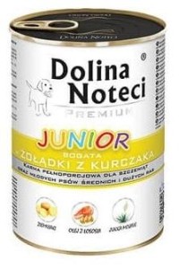 DOLINA NOTECI PREMIUM JUNIOR ŻOŁĄDKI KURCZAKA 400G