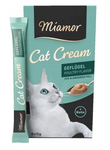 MIAMOR CREAM PASTA Z BIOTYNĄ NA SIERŚĆ 6X15G