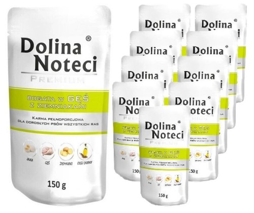 DOLINA NOTECI PREMIUM BOGATA W GĘŚ 150g x10