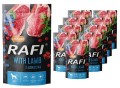 Mokra karma dla psa Rafi jagnięcina saszetka zestaw 10 x 500g Dolina Noteci 1