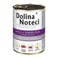 Mokra karma dla psa Dolina Noteci Premium królik z żurawiną 24 x 400 g 2