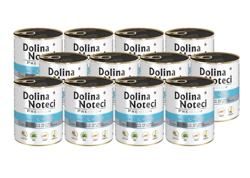 DOLINA NOTECI PREMIUM BOGATA W JAGNIĘCINĘ 800g x12