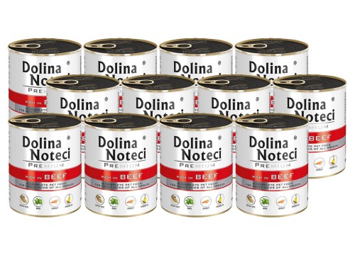 DOLINA NOTECI PREMIUM BOGATA W WOŁOWINĘ 800g x12