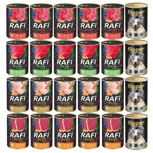 DOLINA NOTECI RAFI + Flipper KARMA dla PSA WYKWINTNE SMAKI 24x400g