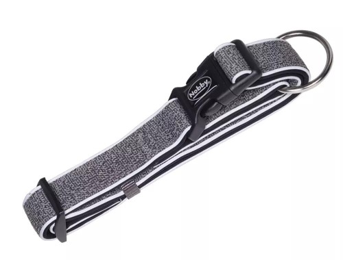 OBROŻA DLA PSA CAYO Z ODBLASKAMI M-L 40-55CM