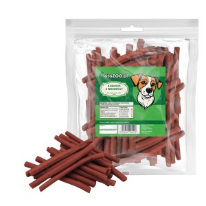 PRZYSMAK DLA PSA KABANOS WOŁOWY 500g + 10% GRATIS 456