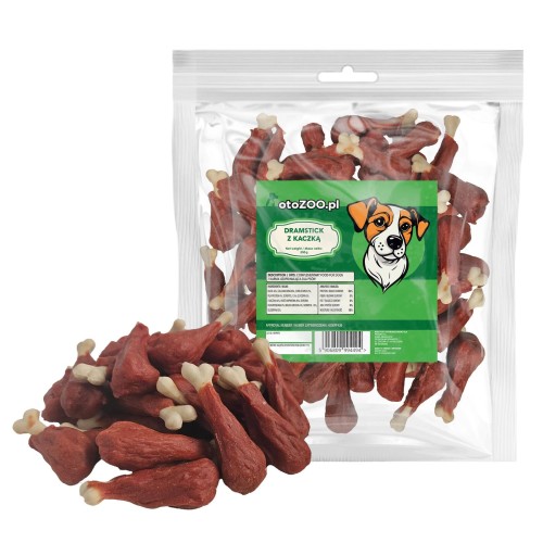 PRZYSMAK DLA PSA PAŁKA Z KACZKĄ 500g + 10% GRATIS 494