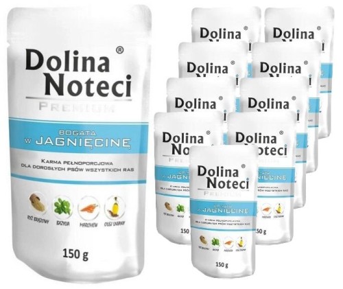 DOLINA NOTECI PREMIUM BOGATA W JAGNIĘCINĘ 150g x10