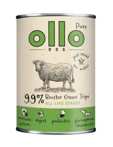 Ollo karma mokra BOOSTER ZIELONE ŻWACZE 400g