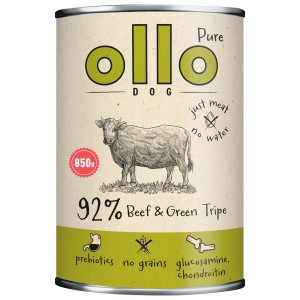 OLLO PURE WOŁOWINA I ŻWACZE 850G KARMA MOKRA DLA PSA