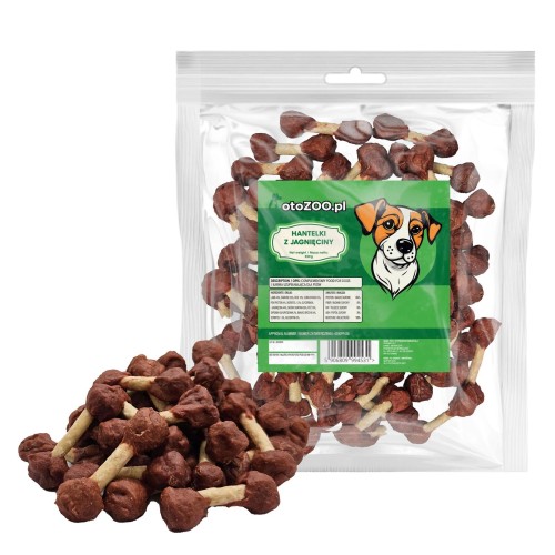 PRZYSMAK DLA PSA HANTELKI Z JAGNIĘCINY 500G +10%GRATIS