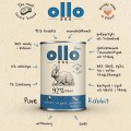 Ollo Pure KRÓLIK Karma Mokra dla Psa 400g 2