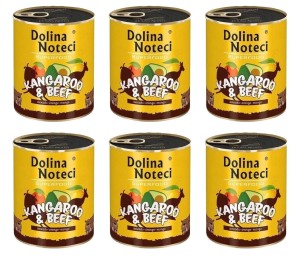 DOLINA NOTECI SUPERFOOD KANGUR WOŁOWINA 800G x6