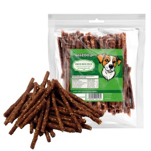 PRZYSMAK DLA PSA - Kabanosy z kaczką i ryżem SMACZKI 500G +10% GRATIS