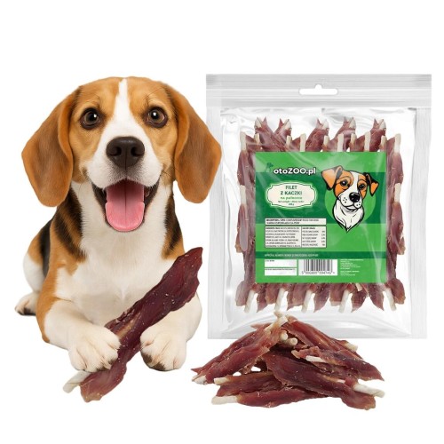 PRZYSMAK DLA PSA FILET Z KACZKI NA PAŁECZCE 500g + 10% GRATIS 432