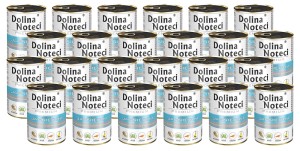 Mokra karma dla psa Dolina Noteci Premium bogata w jagnięcinę 24 x 400 g