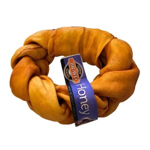 BRAVO Pleciony Donat 12-15 cm/ 200 g Miód