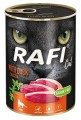 Mokra karma dla kota Rafi Cat Adult z kaczką zestaw 12 x 400 g 2