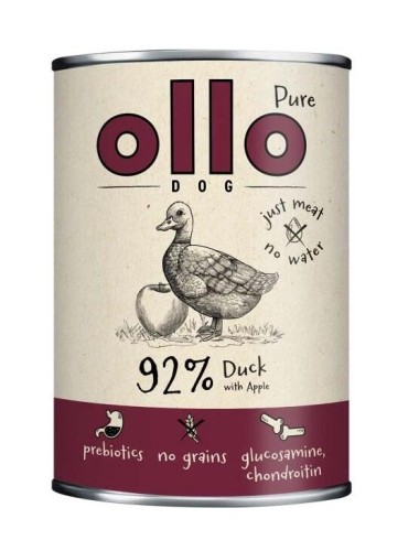 OLLO PURE KACZKA Z JABŁKIEM 400g KARMA MOKRA DLA PSA