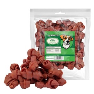 PRZYSMAK DLA PSA Kość wiązana z Jagnięcina 6-8cm 500G + 10% GRATIS 562
