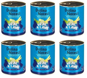 DOLINA NOTECI SUPERFOOD CIELĘCINA JAGNIĘC 800G x6