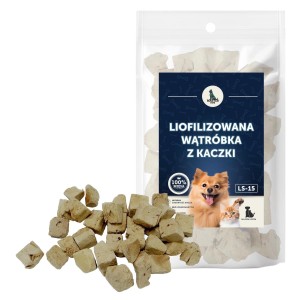 PRZYSMAK DLA PSA KOTA Liofilizowana wątróbka z kaczki 40g MASTER DOG