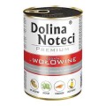 Mokra karma dla psa Dolina Noteci Premium bogata w wołowinę 24 x 400 g 2
