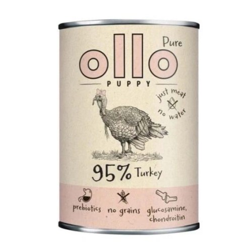 Ollo Pure Puppy Indyk 400g Junior