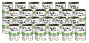 Mokra karma dla psa Dolina Noteci Premium bogata w dziczyznę 24 x 400 g
