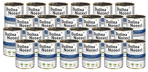 DOLINA NOTECI BOGATA W DORSZA Z BROKUŁAMI 400g x24