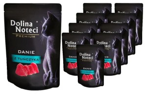 DOLINA NOTECI PREMIUM DANIE Z TUŃCZYKA 85G X10