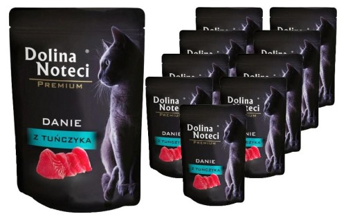 DOLINA NOTECI PREMIUM DANIE Z TUŃCZYKA 85G X10