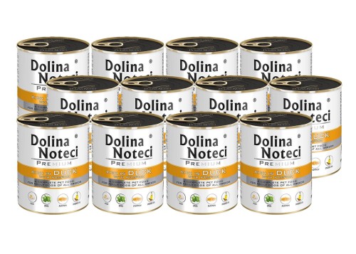DOLINA NOTECI PREMIUM BOGATA W KACZKĘ 800g x12