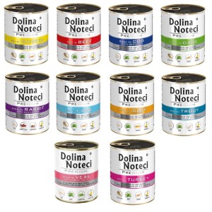 DOLINA NOTECI PREMIUM KARMA PSA MIX SMAKÓW 10x400G