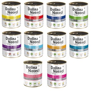 DOLINA NOTECI PREMIUM KARMA PSA MIX SMAKÓW 10x400G