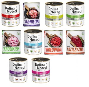 DOLINA NOTECI PREMIUM RAFI MIX SMAKÓW 10x 800g BEZ RYB